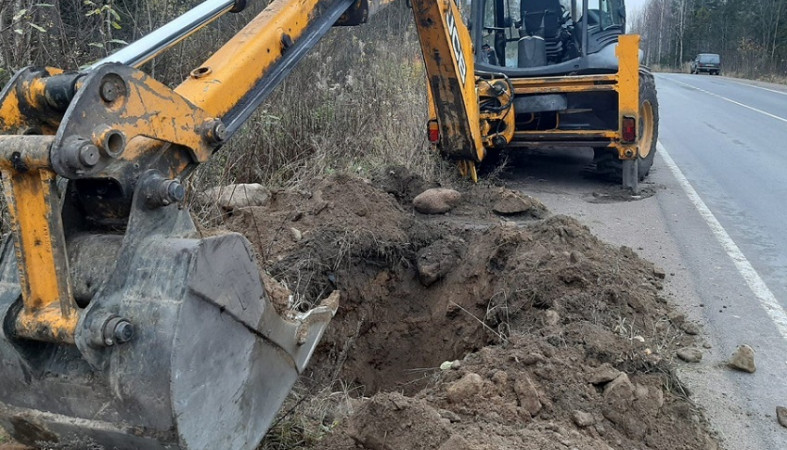 На дороге в центре Суоярви установят освещение