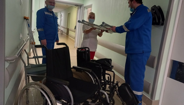 Карельский предприниматель сделал больнице новогодний подарок