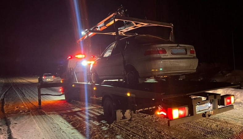 Мужчина в Карелии сел за руль без прав и лишился автомобиля