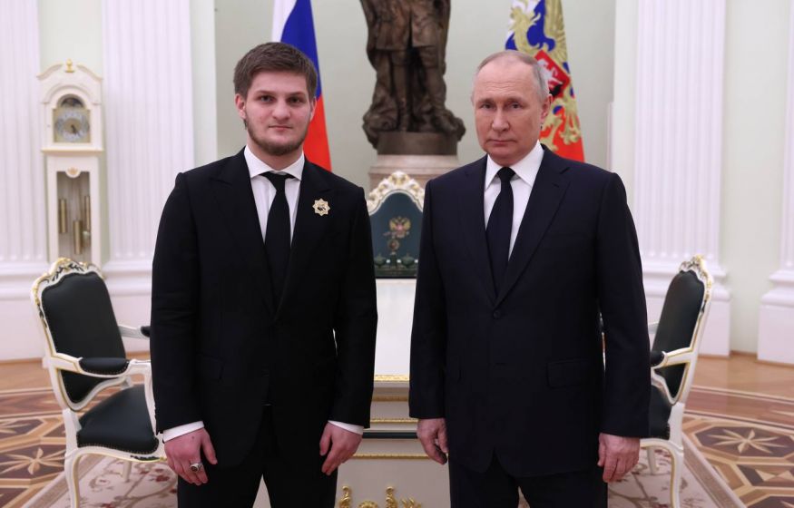 Путин неожиданно встретился с сыном Кадырова — «потенциальным преемником»