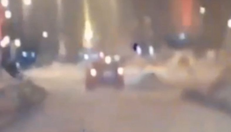Погоня за пьяным водителем в Петрозаводске попала на видео