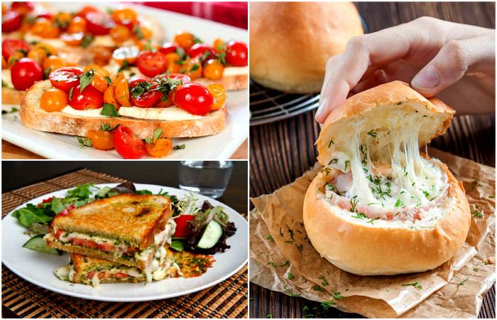 12 нетривиальных рецептов вкуснейших бутербродов для легкого и сытного перекуса на каждый день