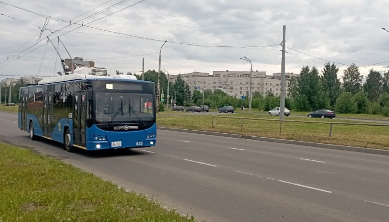 Один из троллейбусных маршрутов Петрозаводска временно отменят
