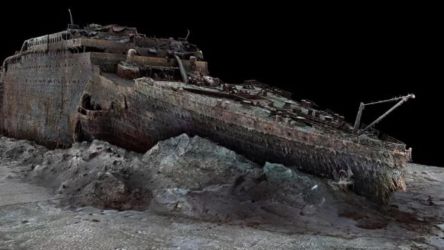Посмотрите 3D-модель затонувшего «Титаника». Ее создали из 700 000 фотографий со всевозможных ракурсов