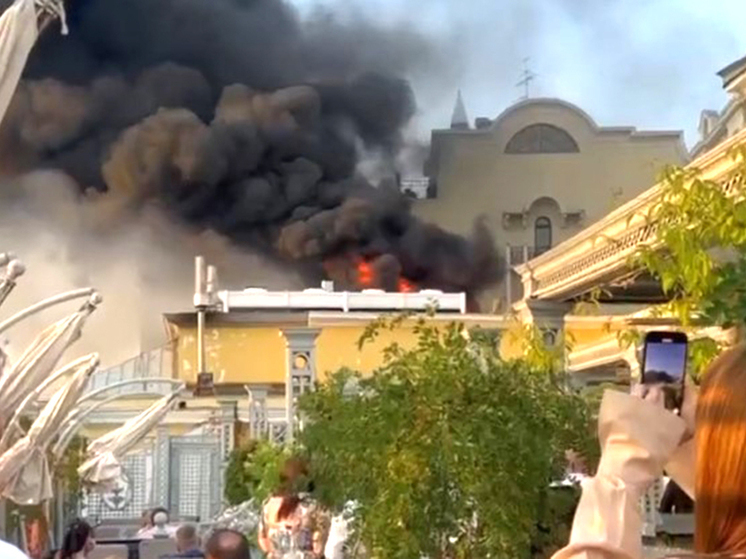 Появились подробности пожара в ресторане «Пушкин»: горела вытяжка