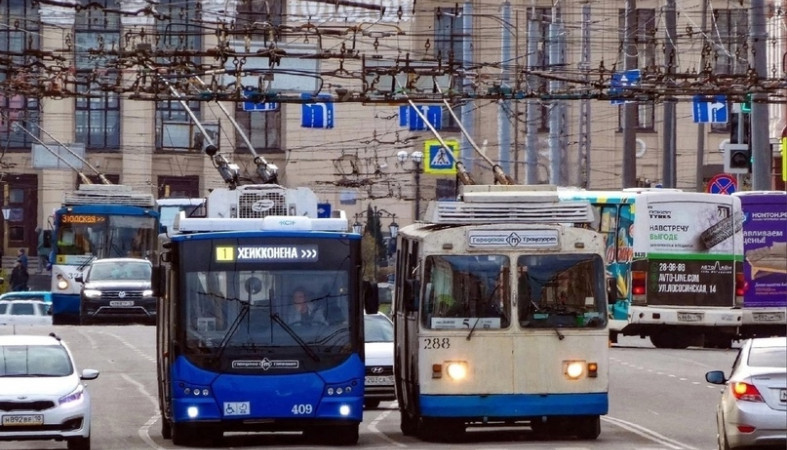 В Петрозаводске продлеваются изменения движения троллейбусов